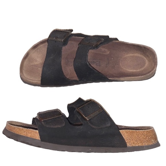 BETULA BY Birkenstock brown suede sandals women’s size 10 - Picture 4 of 13